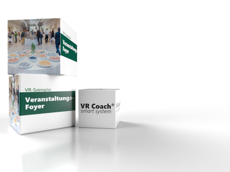 VR-Szenario Veranstaltungs Foyer