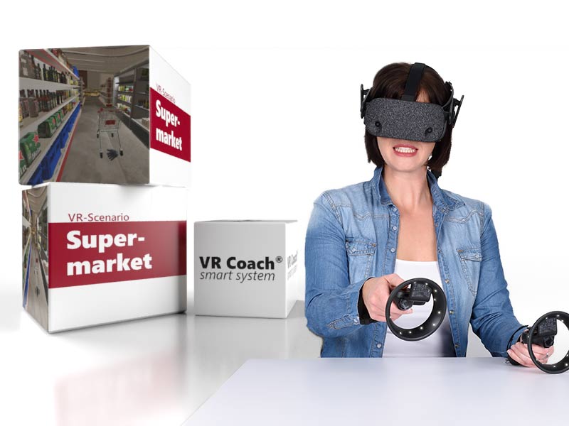 VR scenario supermarket