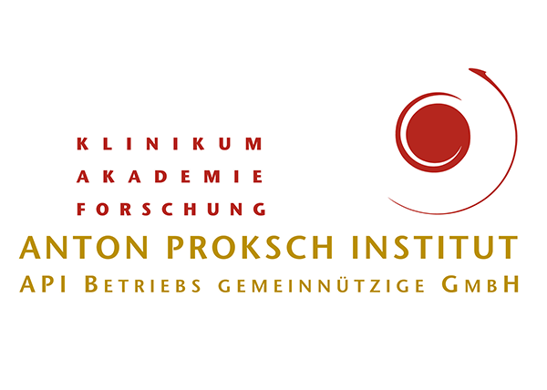 Logo des Anton Proksch Institut, Österreich - Partner für VR-Therapie (verwendet unsere VR Software für Expositionstherapie)