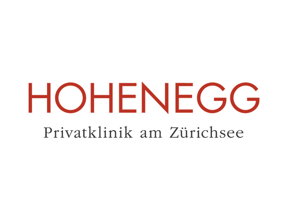 Logo der Klinik Hohenegg, Schweiz - Partner für VR-Therapie (verwendet unsere VR Software für Expositionstherapie)