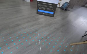 screenshot Klick auf Bodenhöhe bestätigen