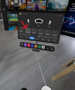 screenshot Klick auf Sicherheit