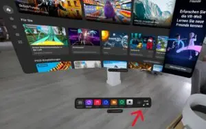 screenshot Klick auf WLAN-Symbol