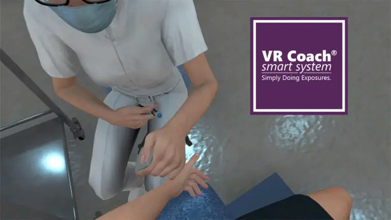 Spritzen Szenario: Injektion/impfung, mit VR Therapie die Angst vor Spritzen überwinden