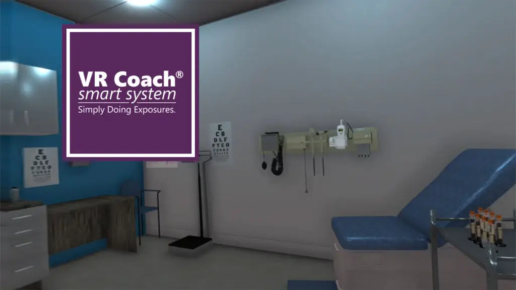 Spritzen Szenario - Wartebereich VR Therapie bei Spritzenphobie
