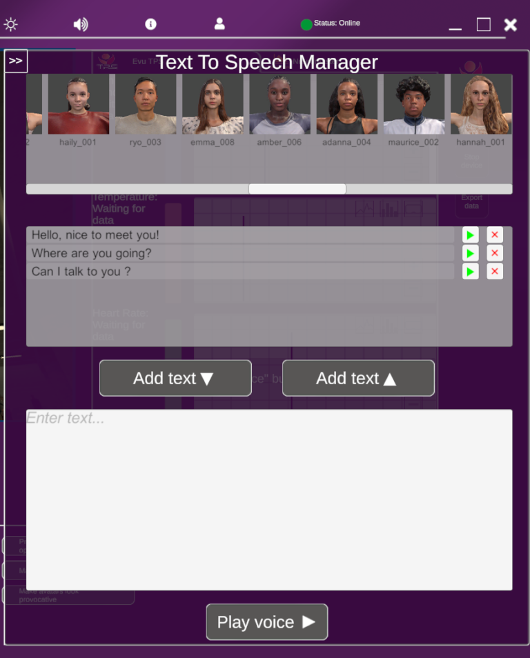 TTS-Text hinzugefügt-Screenshot