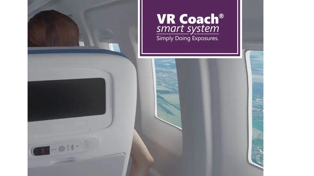 Aviophobie/Flugangst behandeln mit VR Coach smart system für Privatpraxen