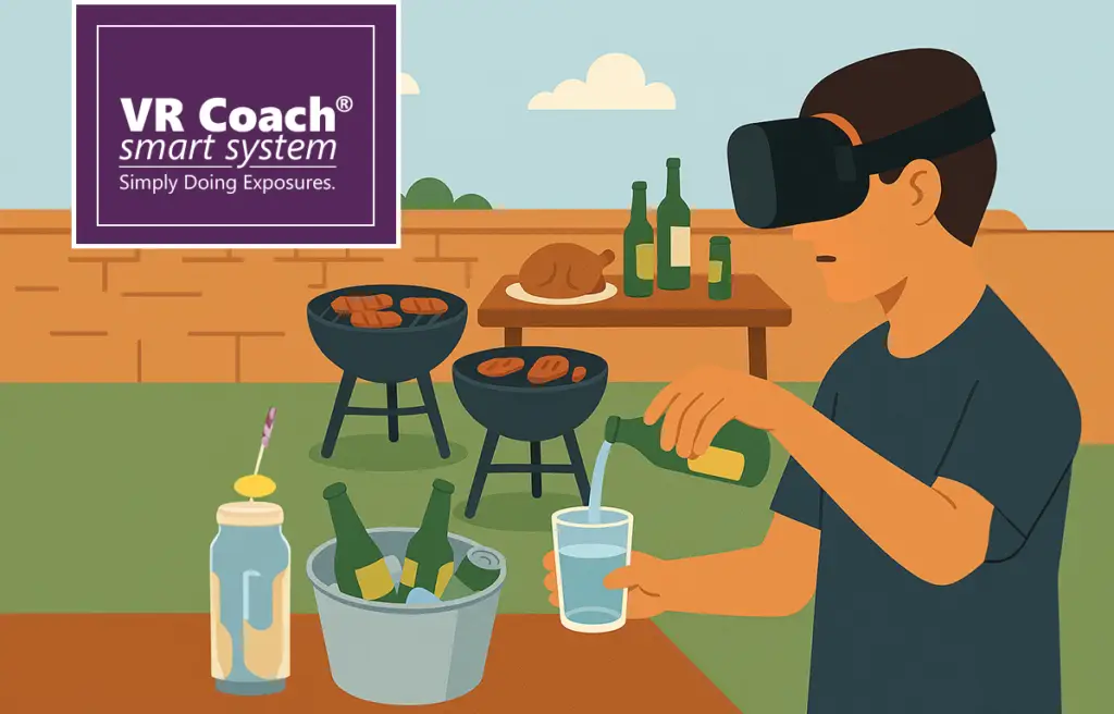 Beitragsbild: VR Therapie bei Sucht, Alkoholkonsum