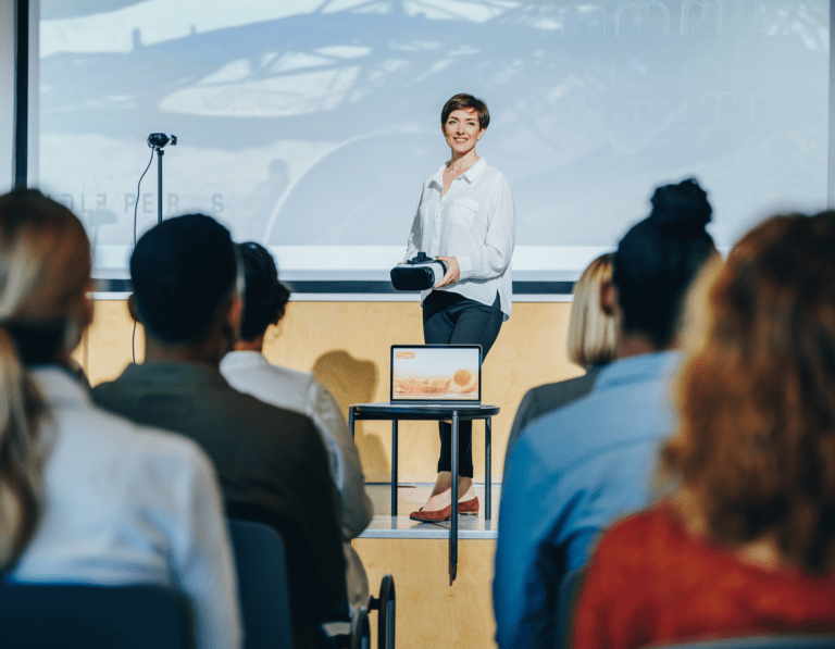 VR Therapie Vortrag über VR Coach smartsystem Software