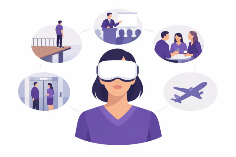 Expositionstherapie mit Virtual Reality