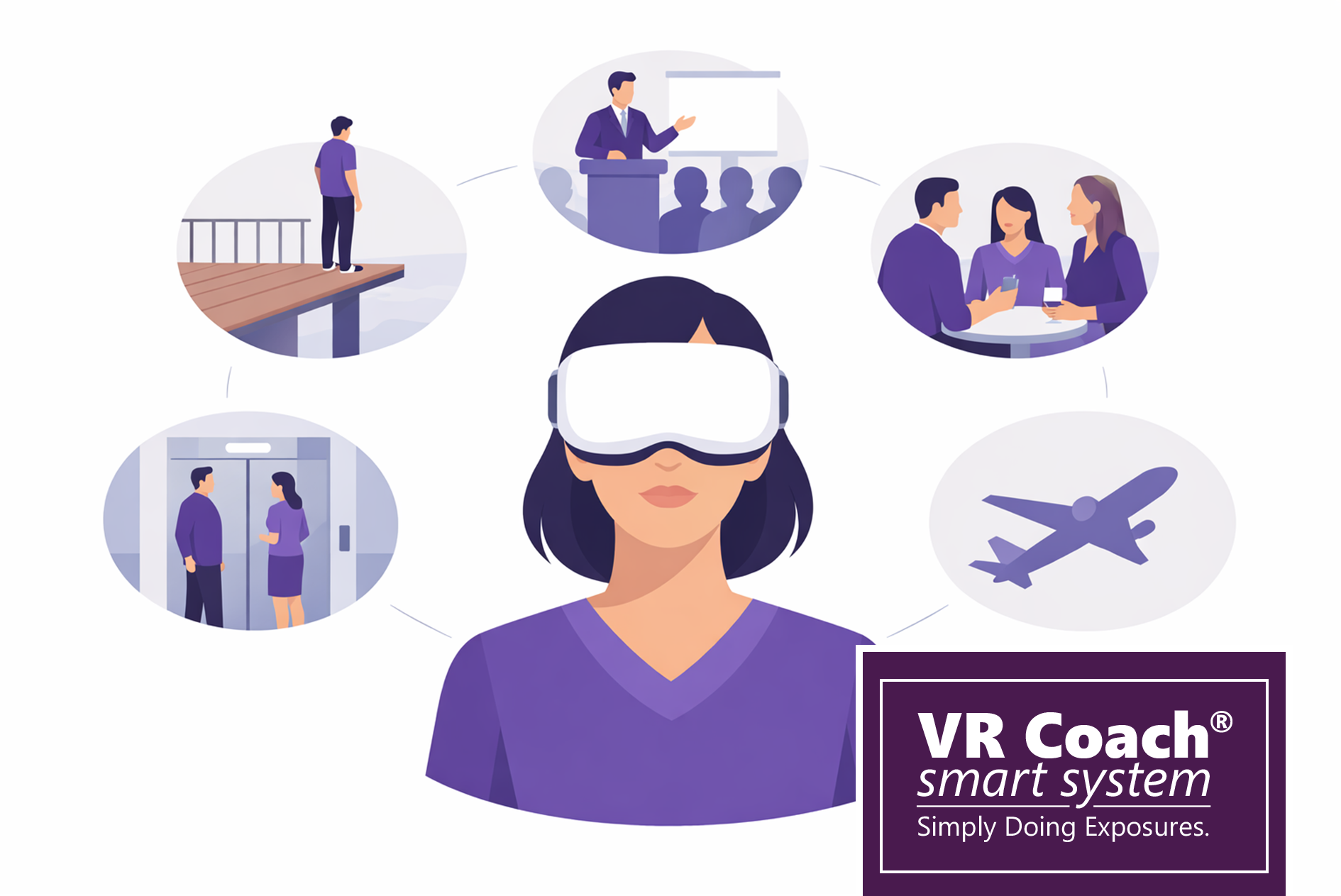 Beitragsbild: Expositionstherapie mit Virtual Reality