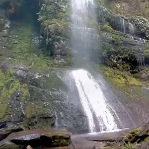 VR Therapie - 360 Grad Videos zum Entspannen: Wasserfall | Winterlandschaft | Screenshot Self Care System